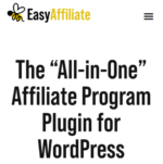 ورد بريس بلجن للأفلييت ماركتينج wordpress Easy Affiliate plugin