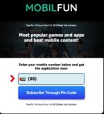 محتوى ترفيهى للموبايل Mobilfun: Games and Apps – Etisalat – PIN